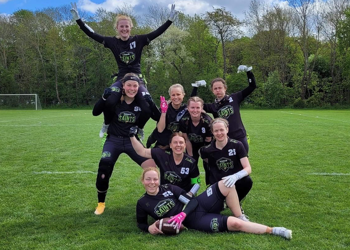 Flaggfotbollsläger för damer 5 juni i Nässjö