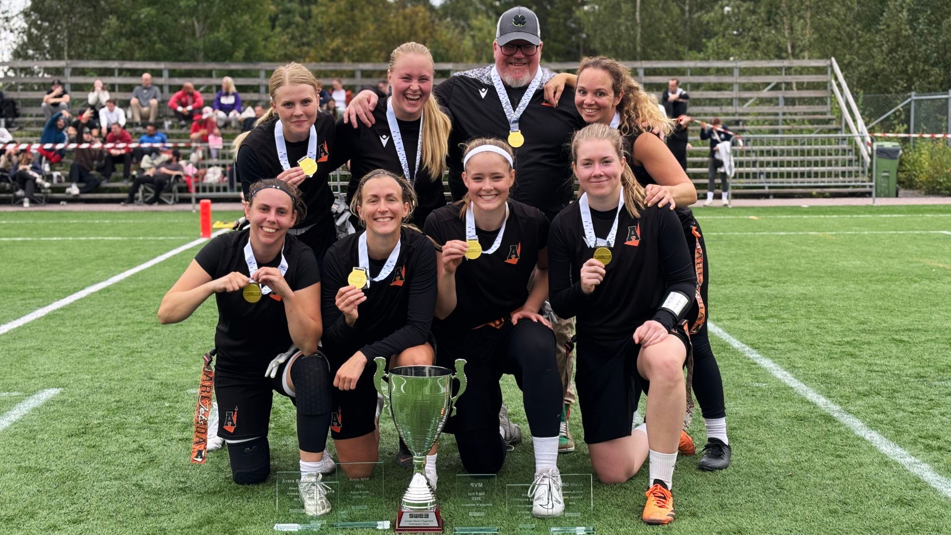 Arlanda Jets tog sitt åttonde SM-guld – femte raka titeln