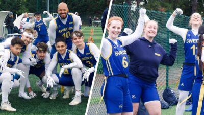 Sverige på 14:e och 17:e plats i EM i flaggfotboll