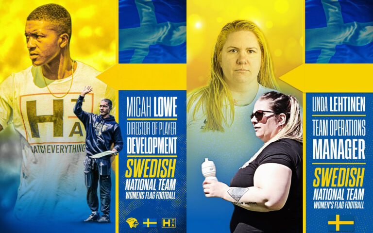 Ny ledarstab tar form i damlandslaget i flaggfotboll