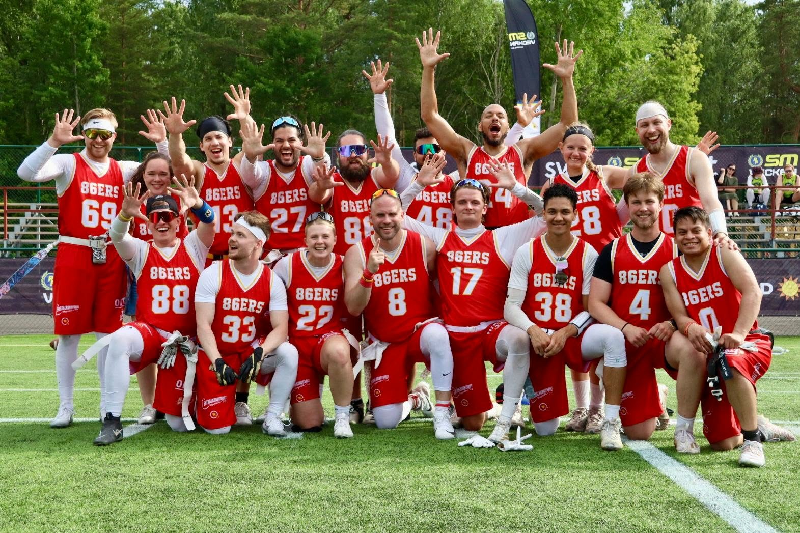 Uppsala 86ers tog sitt tionde SM-guld efter seger mot Stockholm Mean Machines