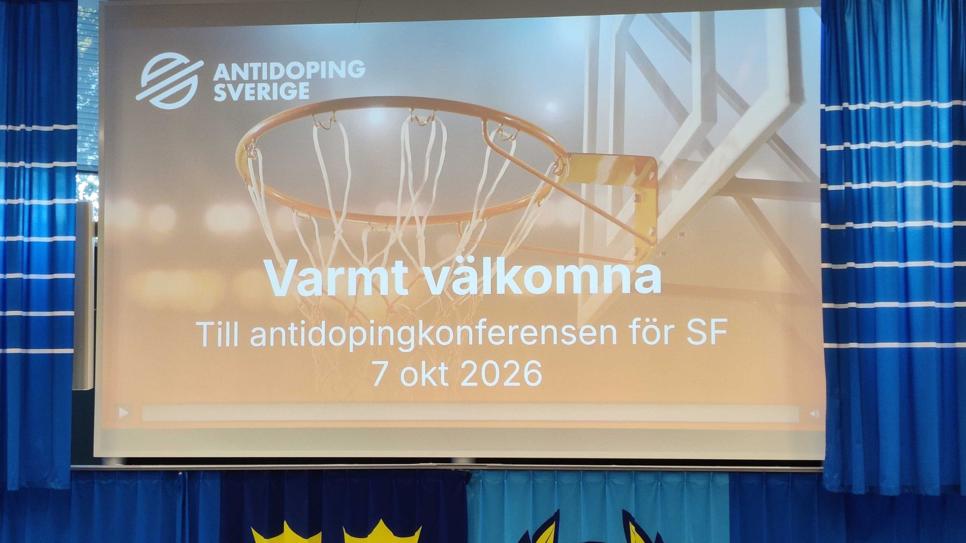 SWE3 deltog på Antidoping Sveriges årliga konferens